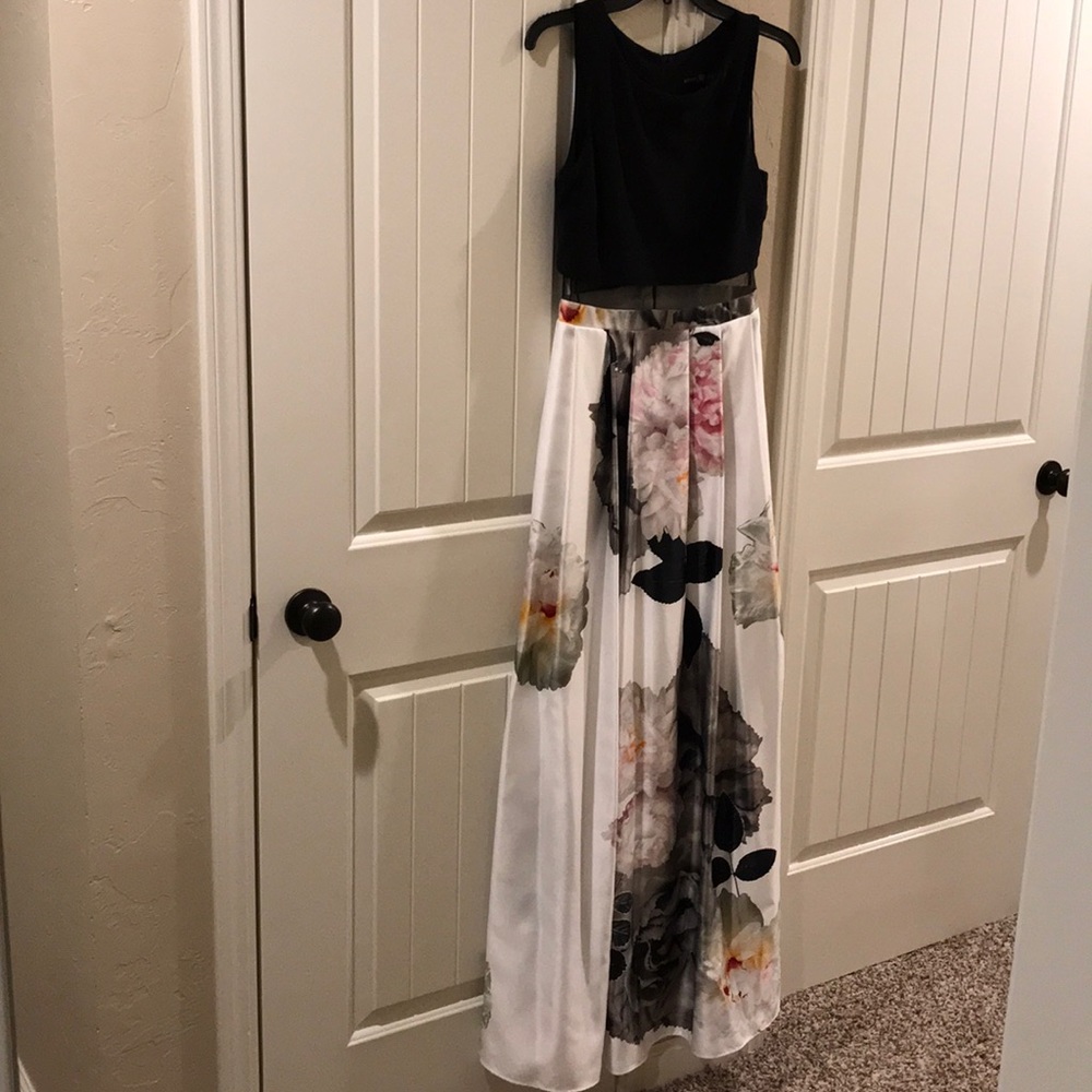 Floral Gown Betsy & Adam (never worn) Prom wedding